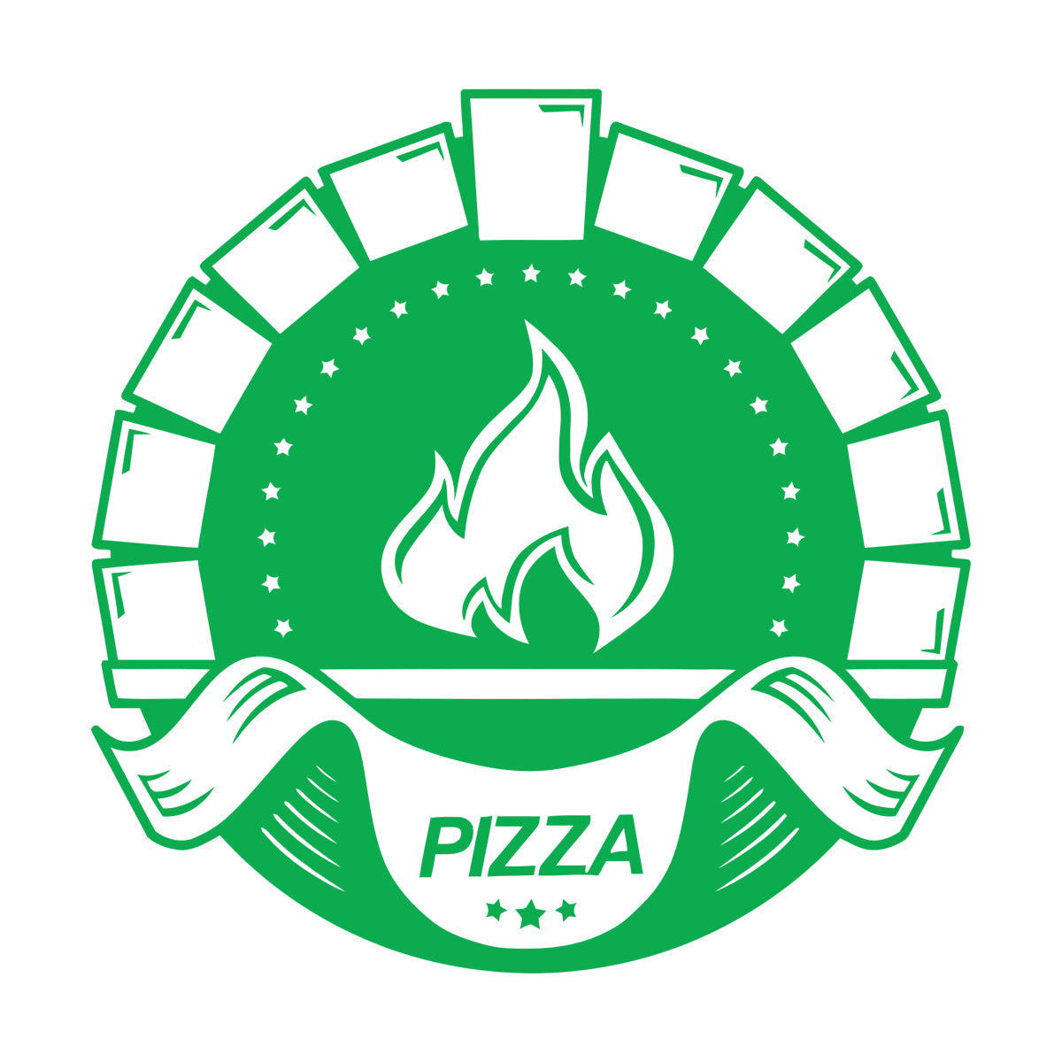 Kitchen Bakery Oven Pizza Pizzeria Restaurant Wall Stickers Paster Paper Art Decoration