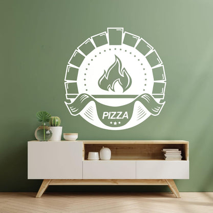 Kitchen Bakery Oven Pizza Pizzeria Restaurant Wall Stickers Paster Paper Art Decoration