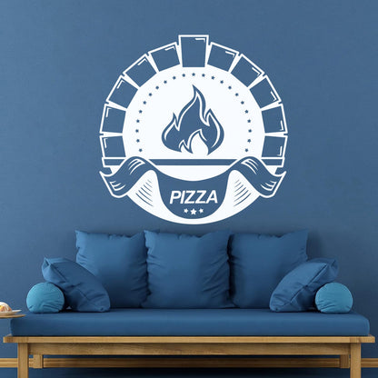 Kitchen Bakery Oven Pizza Pizzeria Restaurant Wall Stickers Paster Paper Art Decoration
