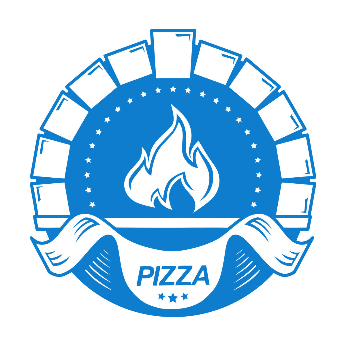 Kitchen Bakery Oven Pizza Pizzeria Restaurant Wall Stickers Paster Paper Art Decoration