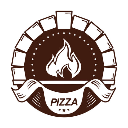 Kitchen Bakery Oven Pizza Pizzeria Restaurant Wall Stickers Paster Paper Art Decoration