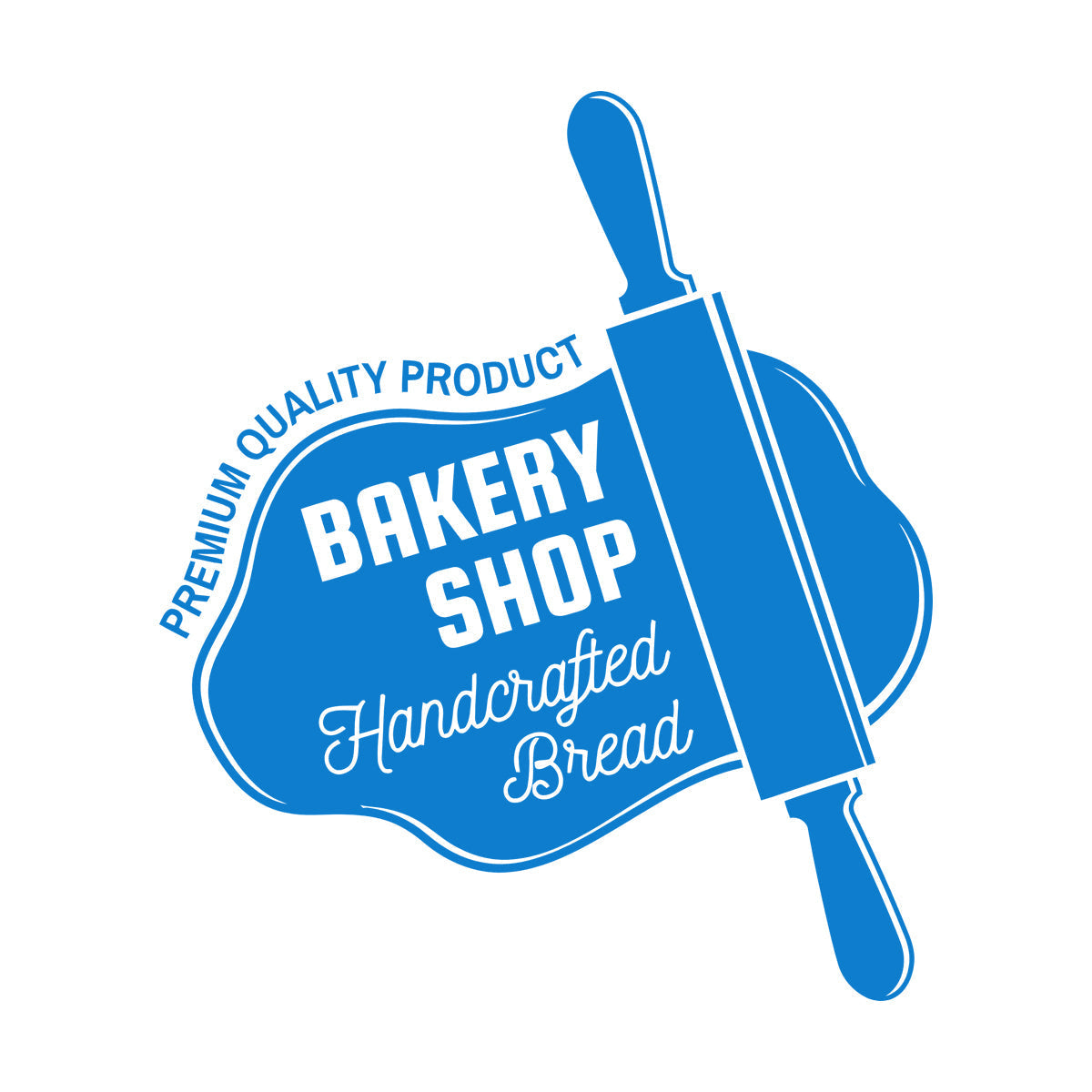 Wall Vinyl Sticker Decor Kitchen Bakery Shop Handcrafted Bread Baker Wall Beautification