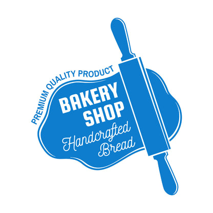 Wall Vinyl Sticker Decor Kitchen Bakery Shop Handcrafted Bread Baker Wall Beautification