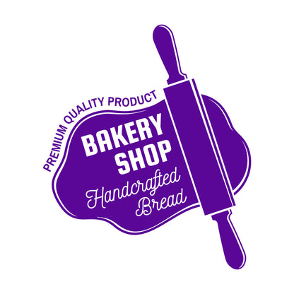 Wall Vinyl Sticker Decor Kitchen Bakery Shop Handcrafted Bread Baker Wall Beautification