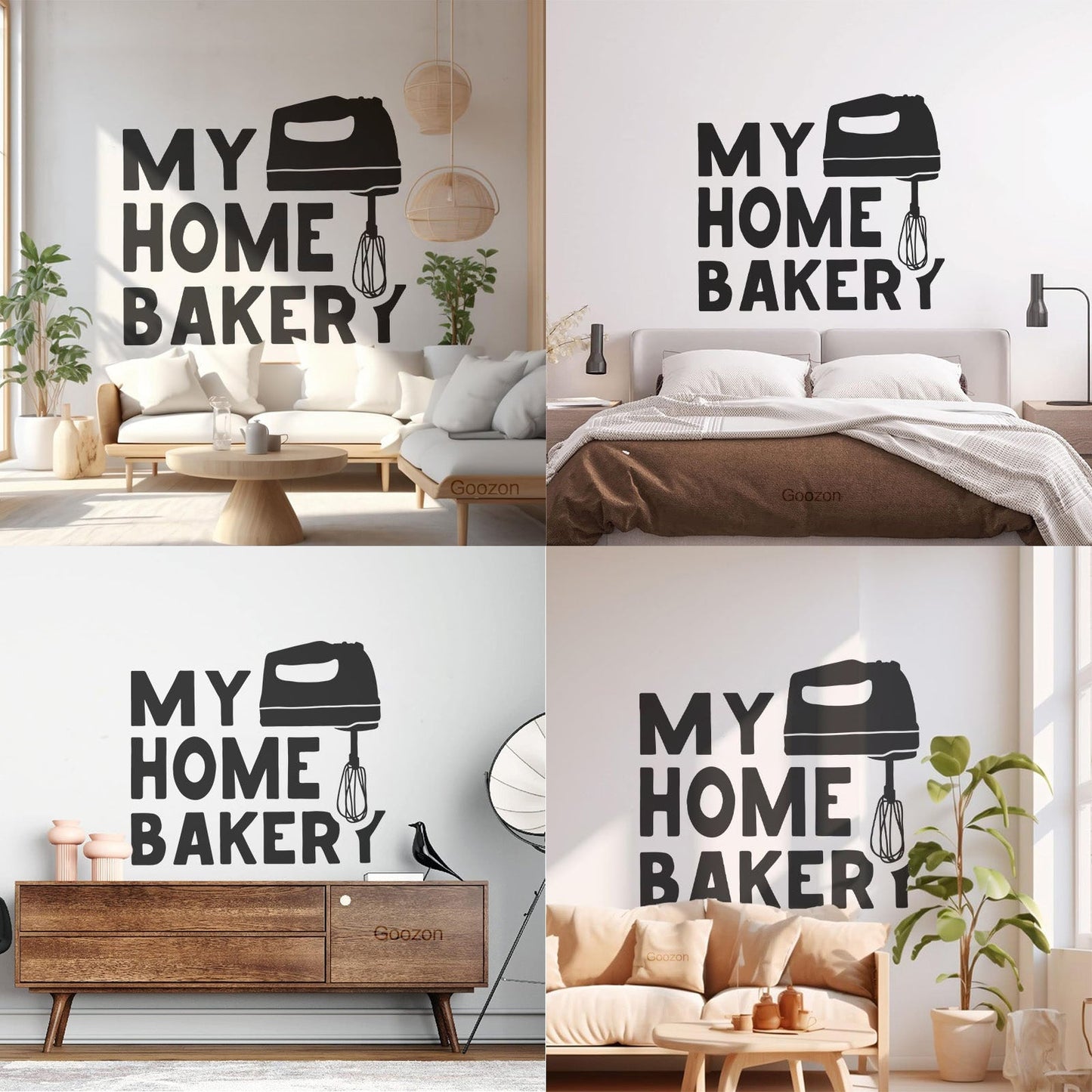 Engraving Decals Quote Words Kitchen Tools Home Bakery Multiple Size Options