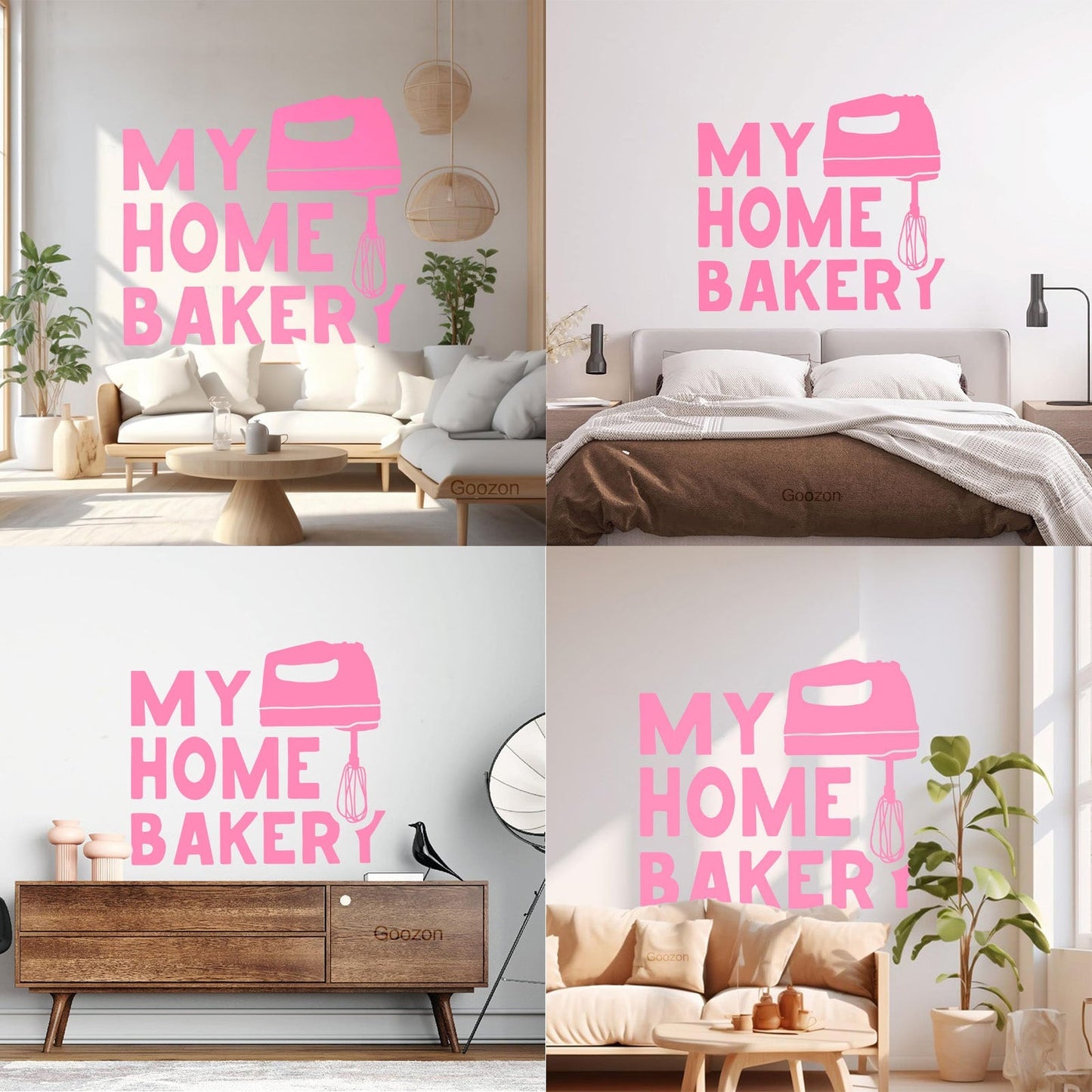 Engraving Decals Quote Words Kitchen Tools Home Bakery Multiple Size Options
