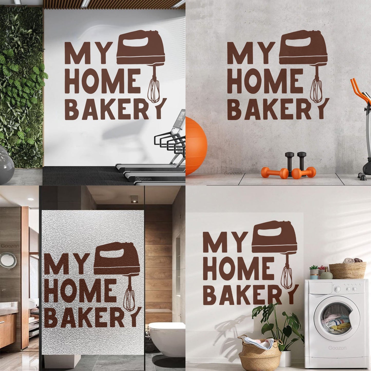 Engraving Decals Quote Words Kitchen Tools Home Bakery Multiple Size Options