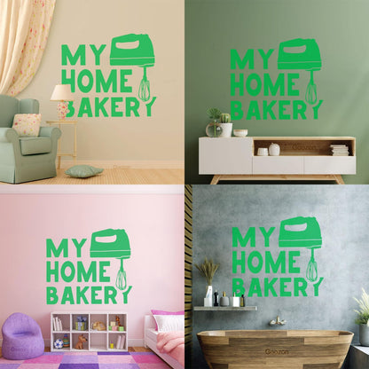 Engraving Decals Quote Words Kitchen Tools Home Bakery Multiple Size Options