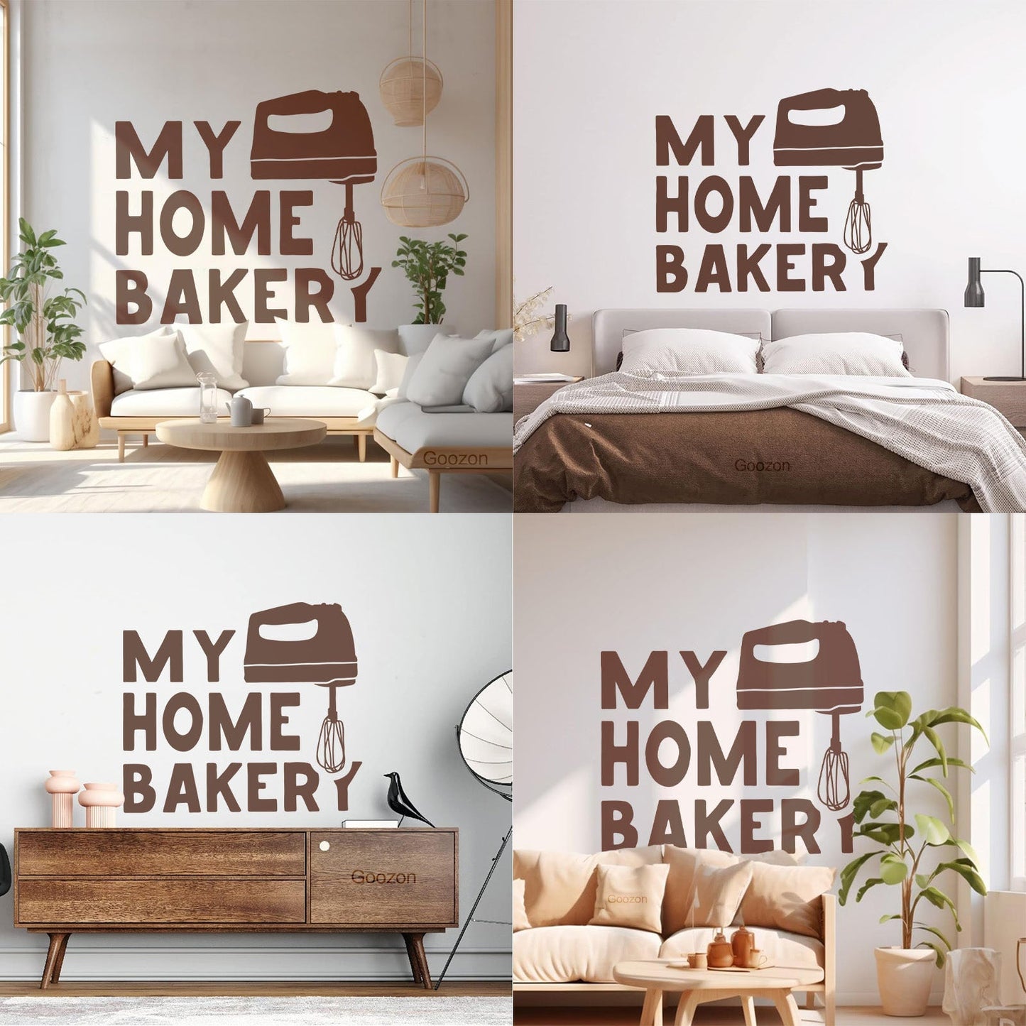 Engraving Decals Quote Words Kitchen Tools Home Bakery Multiple Size Options