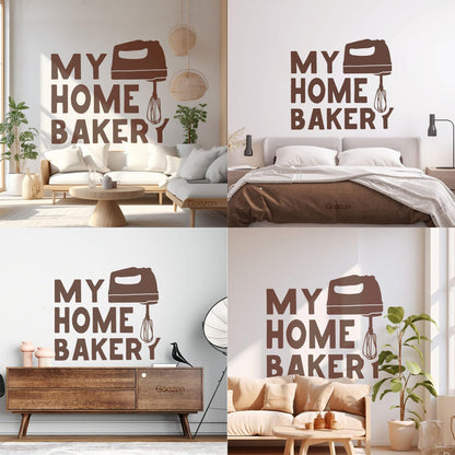 Engraving Decals Quote Words Kitchen Tools Home Bakery Multiple Size Options
