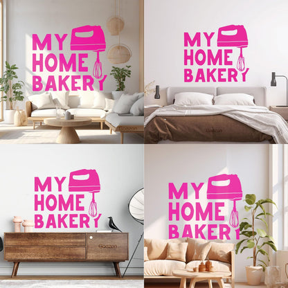 Engraving Decals Quote Words Kitchen Tools Home Bakery Multiple Size Options