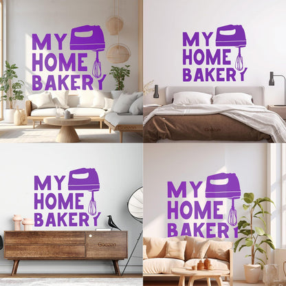 Engraving Decals Quote Words Kitchen Tools Home Bakery Multiple Size Options