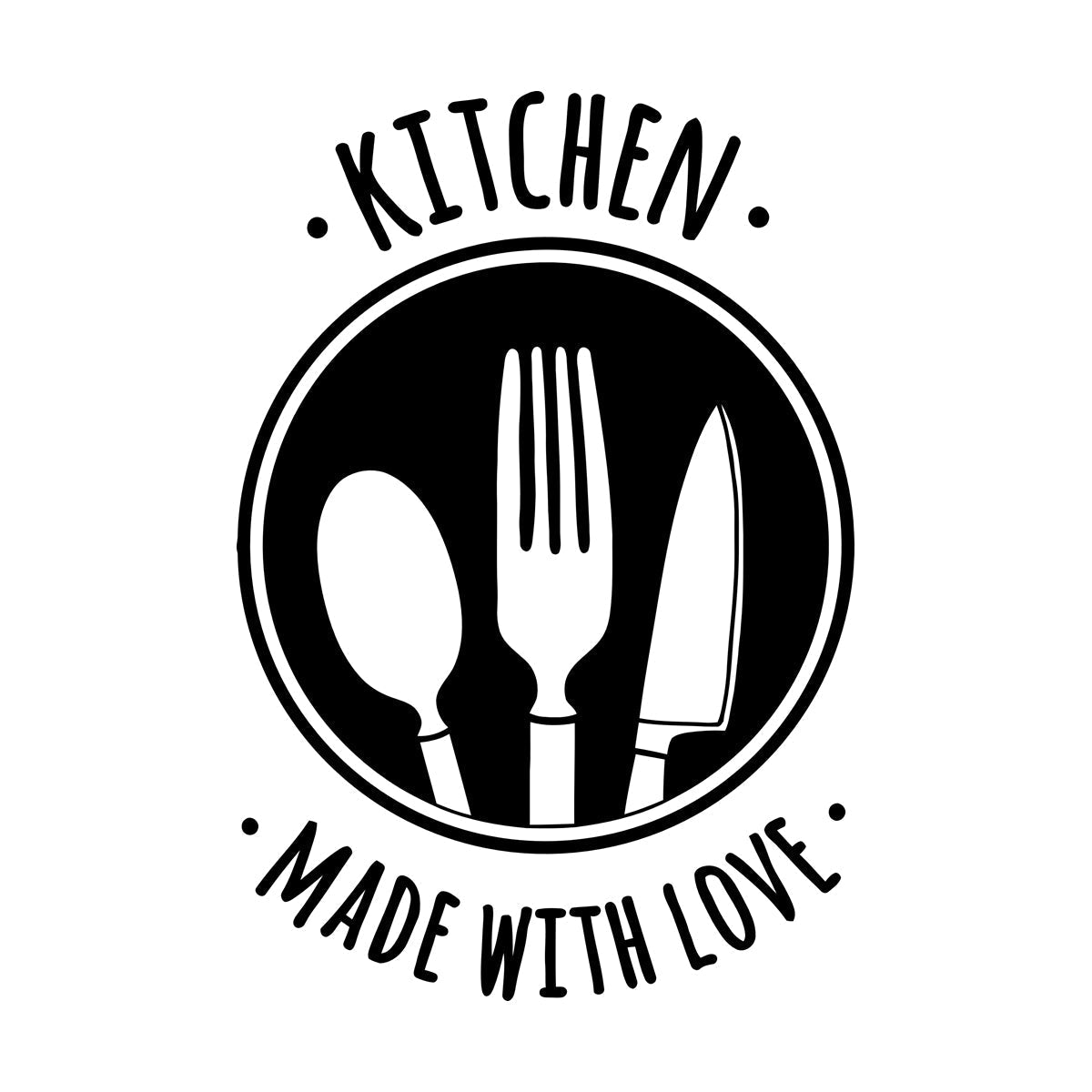 Mural And Wall Vinyl Decal Quote Words Kitchen Tools Home Made Bakery Waterproof