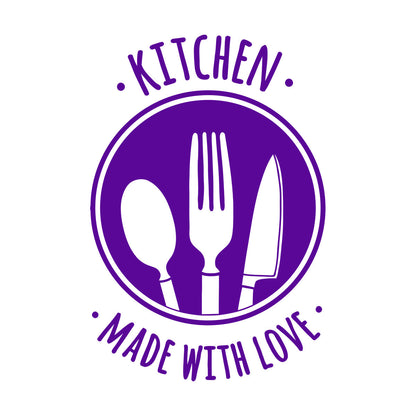 Mural And Wall Vinyl Decal Quote Words Kitchen Tools Home Made Bakery Waterproof