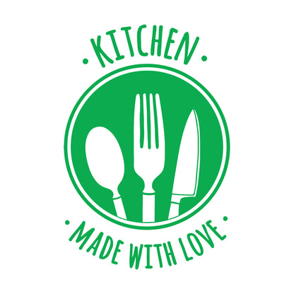 Mural And Wall Vinyl Decal Quote Words Kitchen Tools Home Made Bakery Waterproof