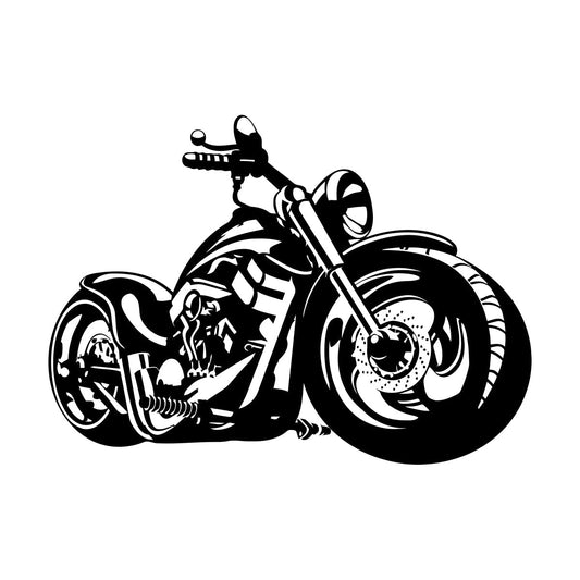 Bike Sport Motorcycle Garage Extreme Sports Fine Carving Stickers Waterproof