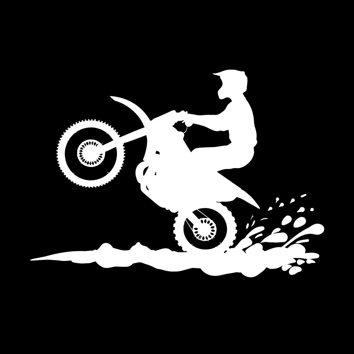 Motorsport Motorcycle Speed Bike Biker Wall Decals Pvc Waterproof