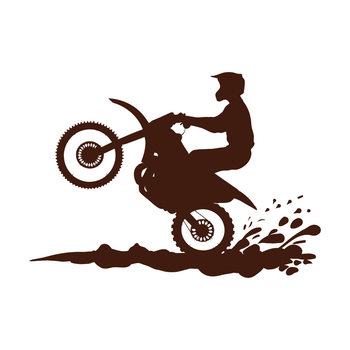 Motorsport Motorcycle Speed Bike Biker Wall Decals Pvc Waterproof