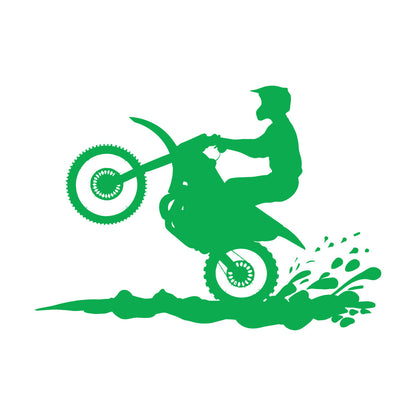 Motorsport Motorcycle Speed Bike Biker Wall Decals Pvc Waterproof