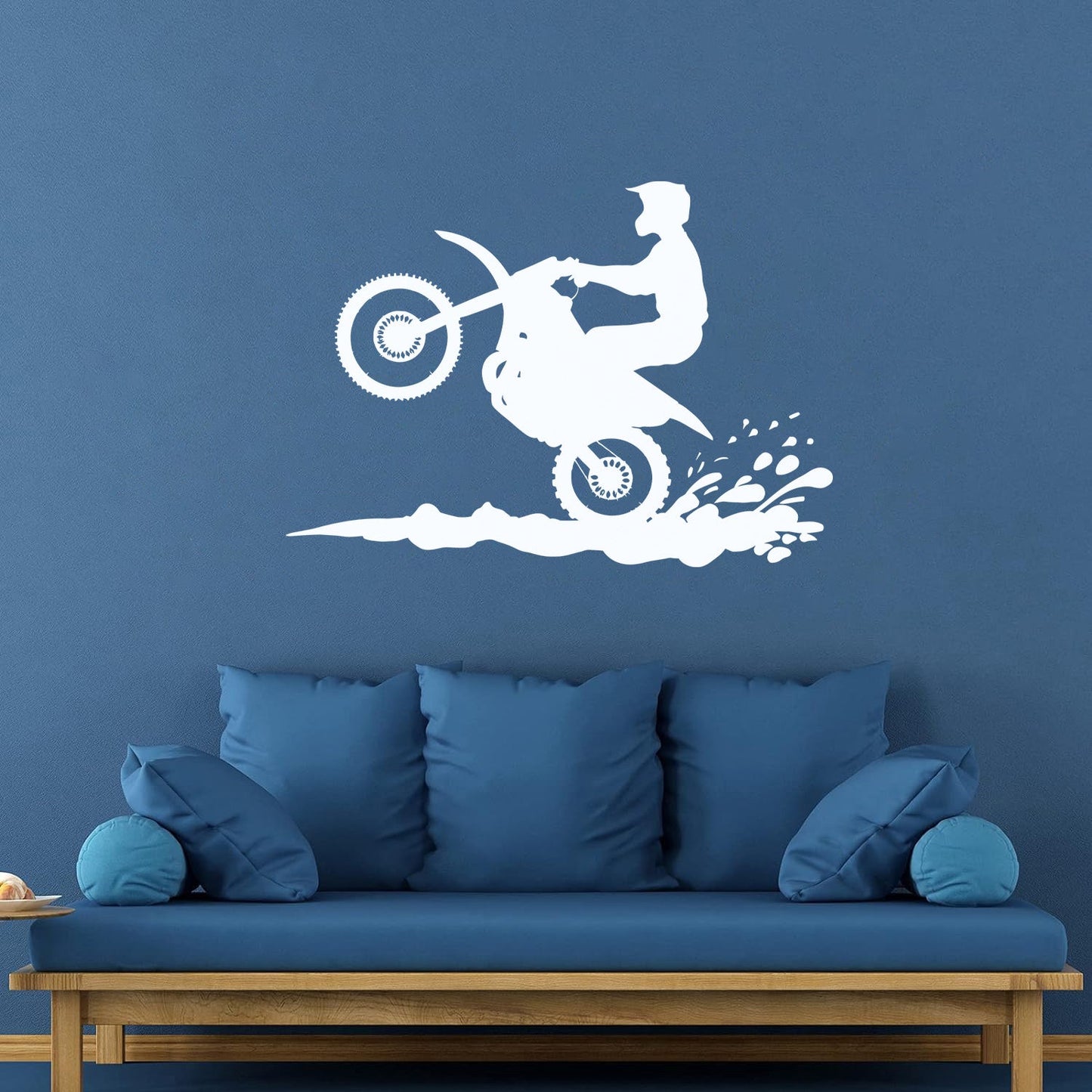 Motorsport Motorcycle Speed Bike Biker Wall Decals Pvc Waterproof