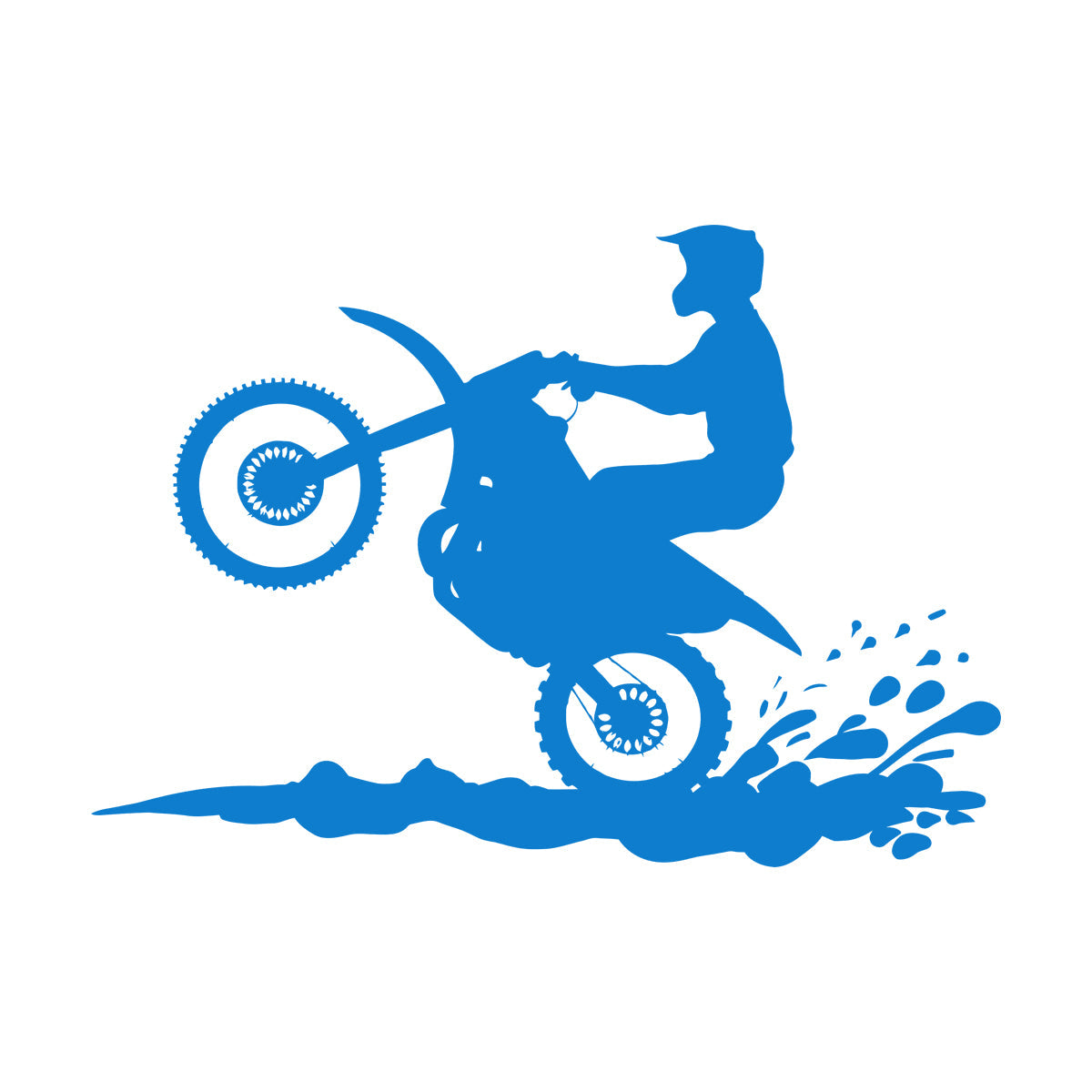 Motorsport Motorcycle Speed Bike Biker Wall Decals Pvc Waterproof