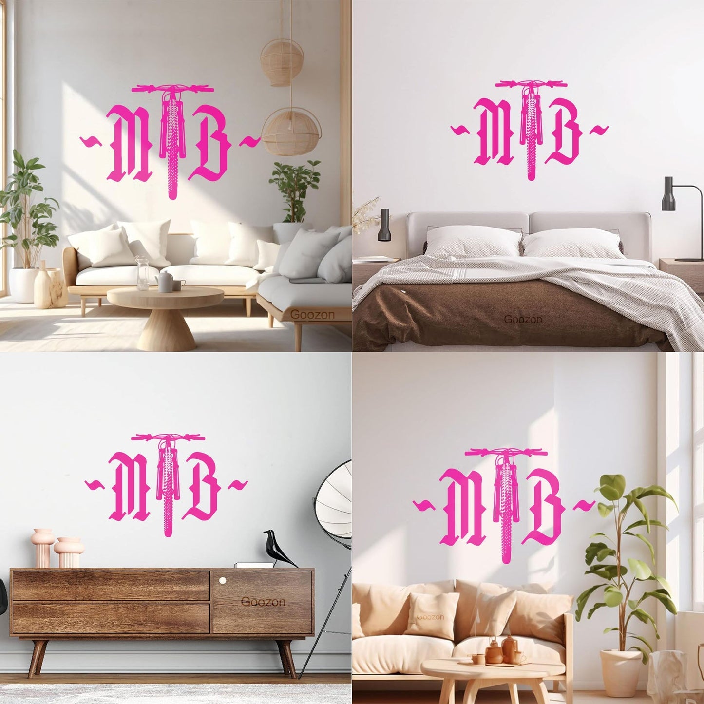 Wall Decals Paster Paper Mtb Logo Mountain Bike Adventure Sport Personalized Customization