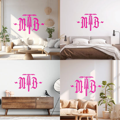Wall Decals Paster Paper Mtb Logo Mountain Bike Adventure Sport Personalized Customization