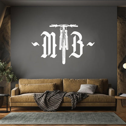 Wall Decals Paster Paper Mtb Logo Mountain Bike Adventure Sport Personalized Customization
