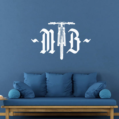 Wall Decals Paster Paper Mtb Logo Mountain Bike Adventure Sport Personalized Customization