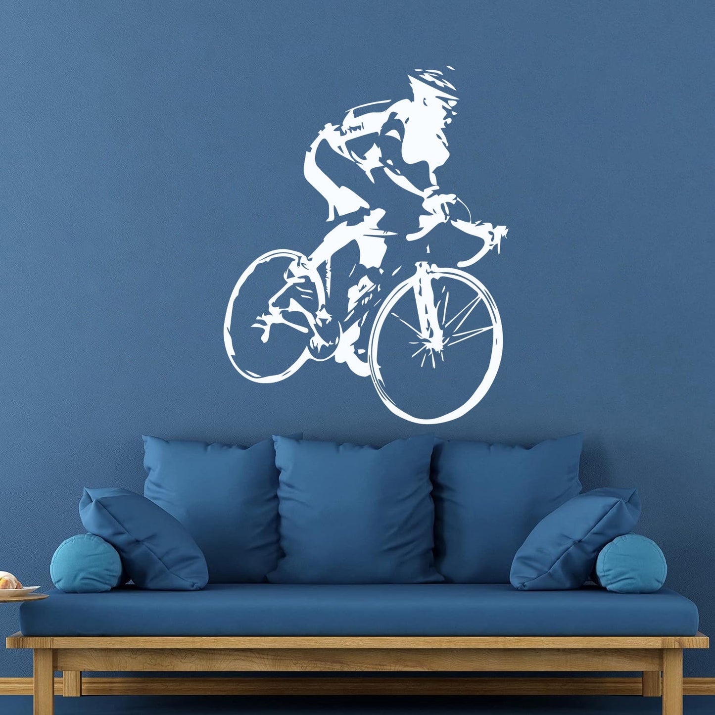 Engraving Decals Racing Cyclist Bike Bicycle Car Body Decoration