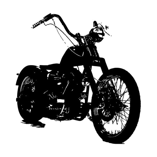 Vinyl Wall Decals Bike Biker Motorcycle Garage Speed Race Personalized Customization