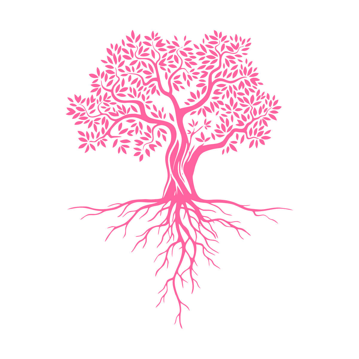 Wall Decals Pvc Abstract Tree Roots Branches Leaves Forest Do Not Damage The Wall Surface