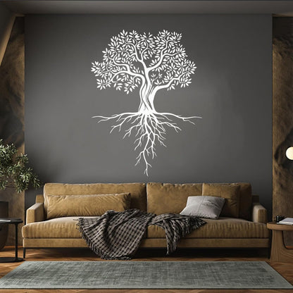 Wall Decals Pvc Abstract Tree Roots Branches Leaves Forest Do Not Damage The Wall Surface