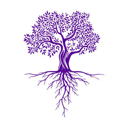 Wall Decals Pvc Abstract Tree Roots Branches Leaves Forest Do Not Damage The Wall Surface