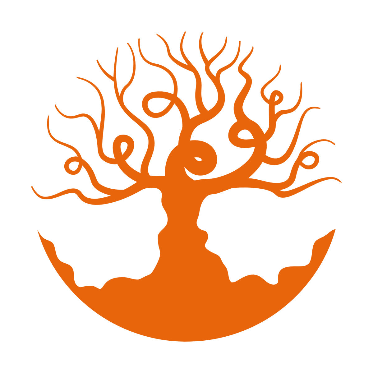 Fine Carving Stickers Beautiful Bare Tree Branches Living Bedroom Art Decoration