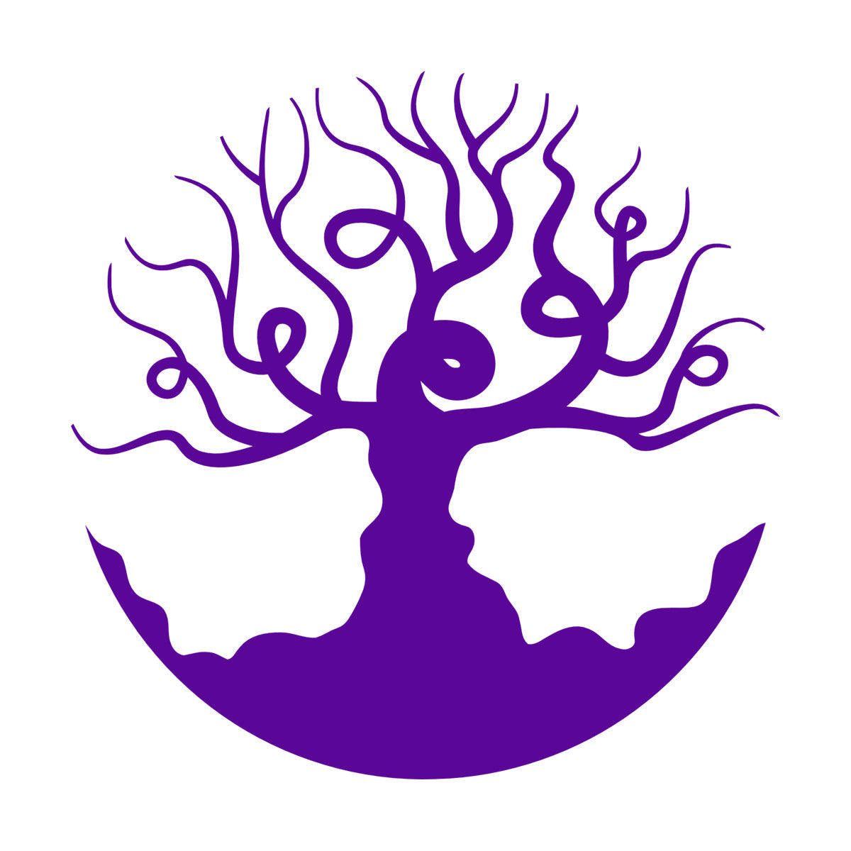 Fine Carving Stickers Beautiful Bare Tree Branches Living Bedroom Art Decoration