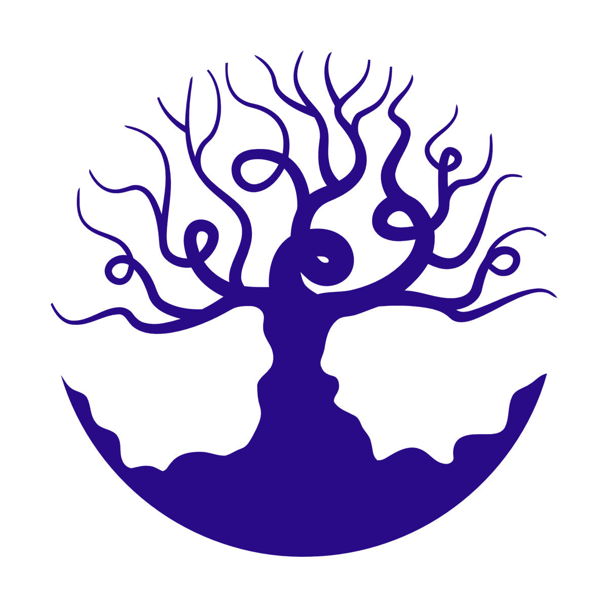 Fine Carving Stickers Beautiful Bare Tree Branches Living Bedroom Art Decoration