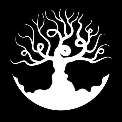 Fine Carving Stickers Beautiful Bare Tree Branches Living Bedroom Art Decoration