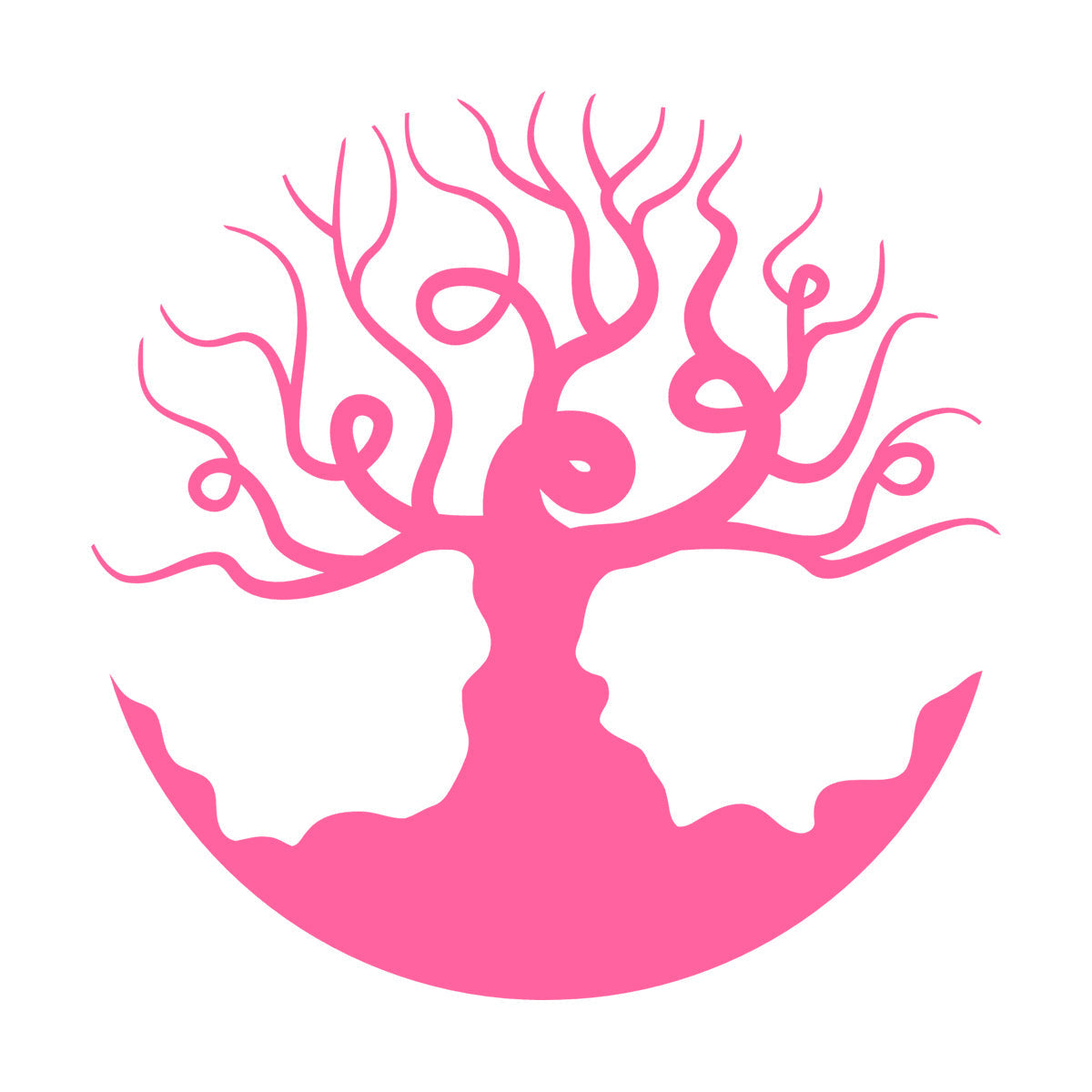 Fine Carving Stickers Beautiful Bare Tree Branches Living Bedroom Art Decoration