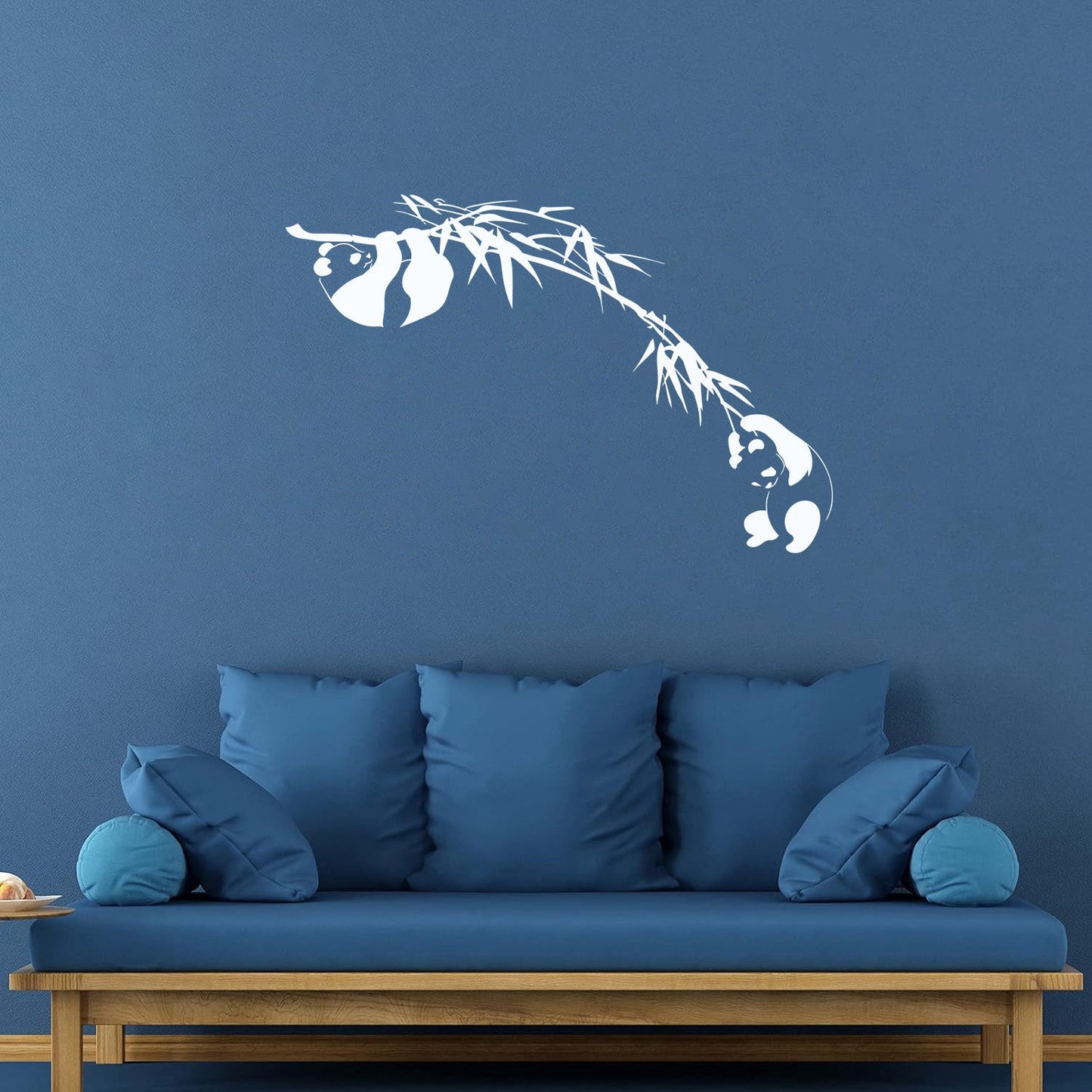 Vinyl Art Sticker Branch Bamboo Tree Panda Asian Animal Art Decoration