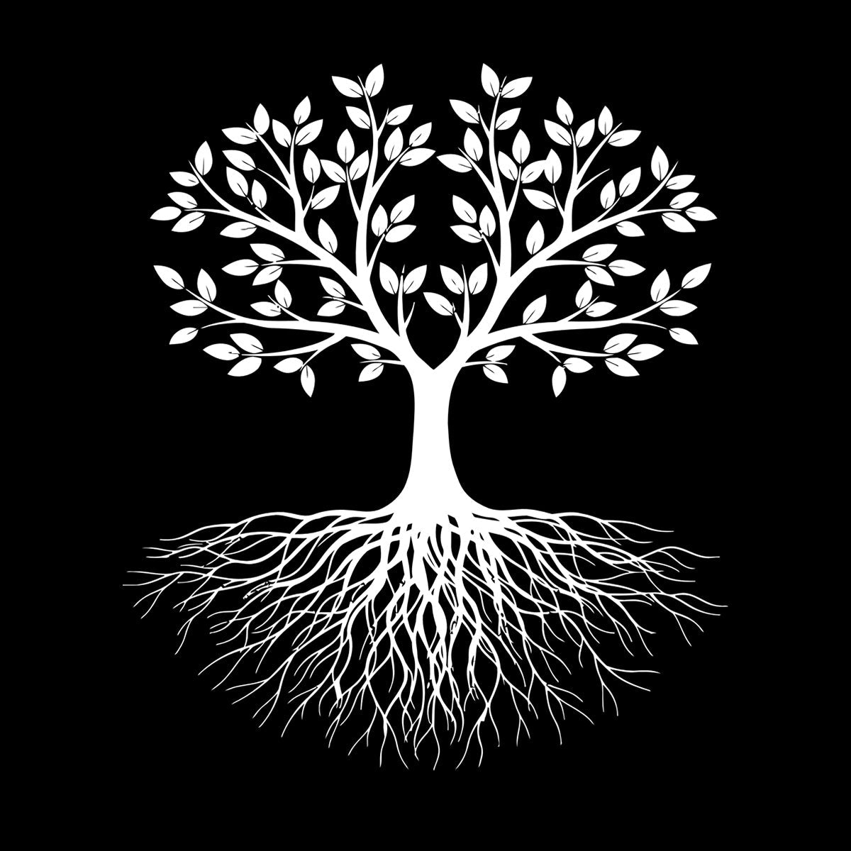 Vinyl Wall Decals Branch Tree Life Spring Roots Leaves Self Adhesive