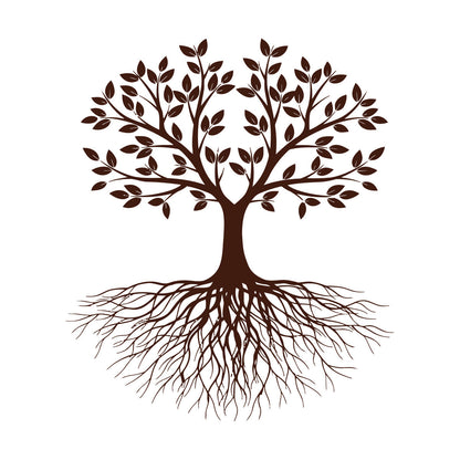 Vinyl Wall Decals Branch Tree Life Spring Roots Leaves Self Adhesive