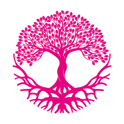 Wall Decals Circle Tree Of Life Symbol Roots Branches Glass Stickers