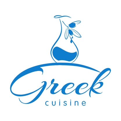 Engraving Stickers Greek Cuisine Food Olive Branch Oil Restaurant Kitchen Equipped With Transfer Film Kit
