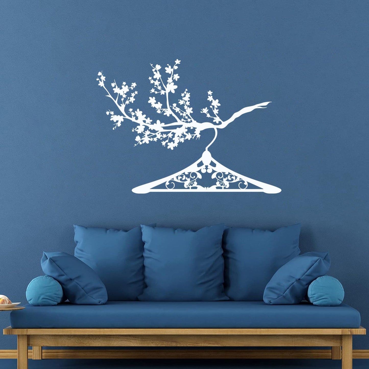 Lettering Decals Hanger Branch Clothes Shop Wardrobe Easy Installation