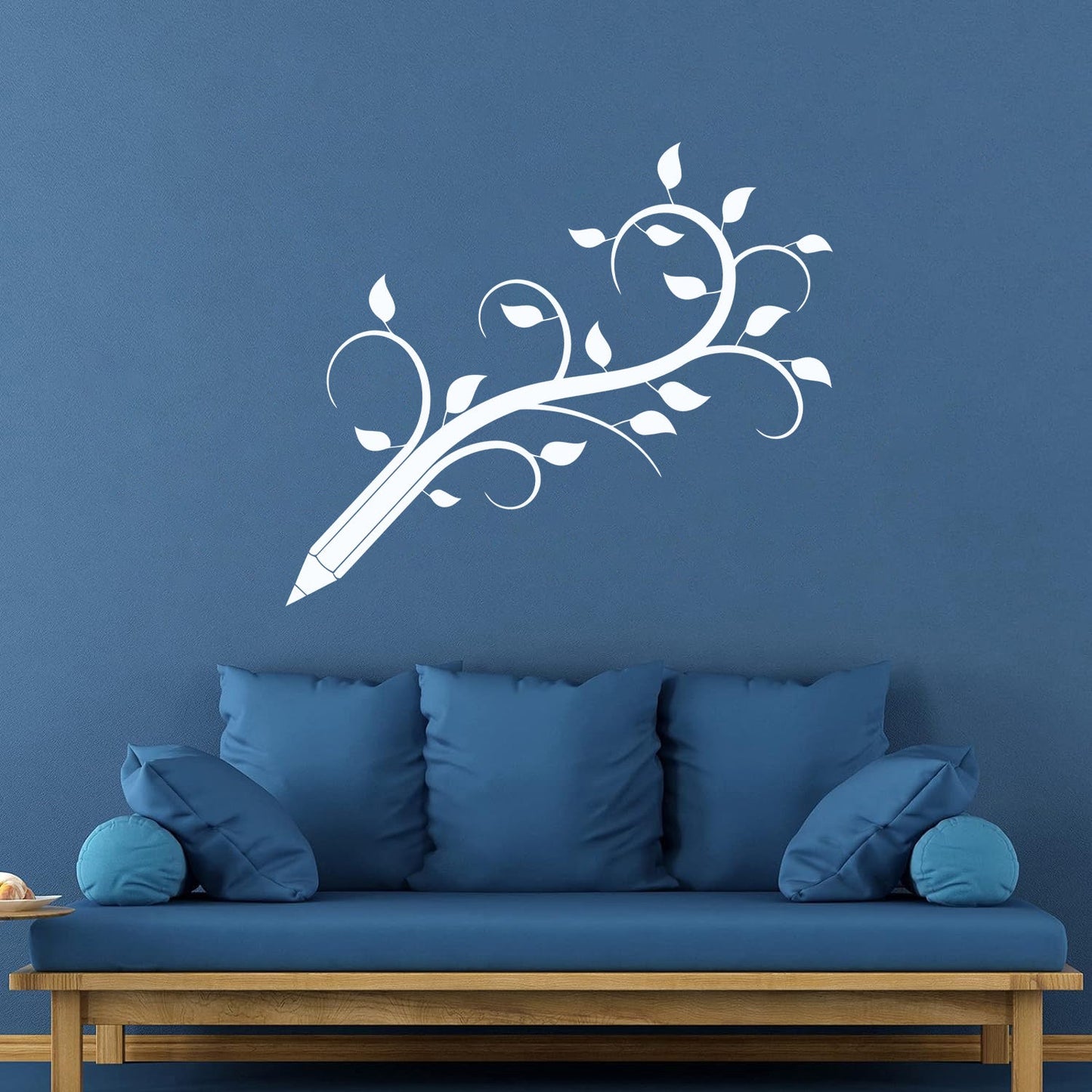 Fine Carving Decals Pencil Tree Branch Children'S Playroom Ation Window Decals