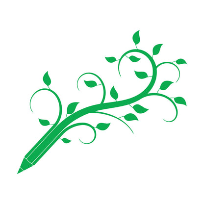 Fine Carving Decals Pencil Tree Branch Children'S Playroom Ation Window Decals