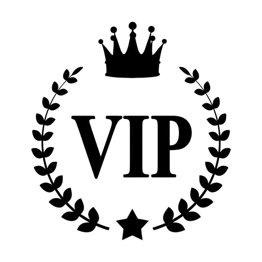 Wall Decals Vip Icon Crown Branch Self Adhesive