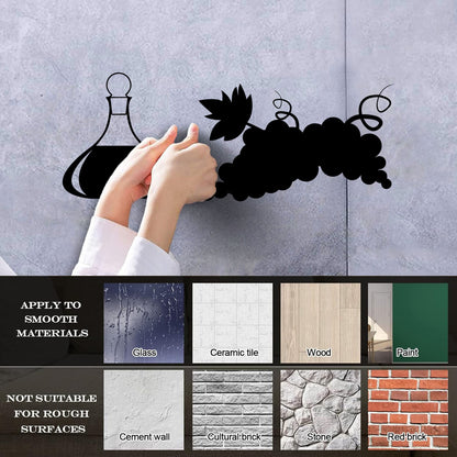 Vinyl Wall Decals Wine Grape Branch Vine Alcohol Winery Do Not Damage The Wall Surface