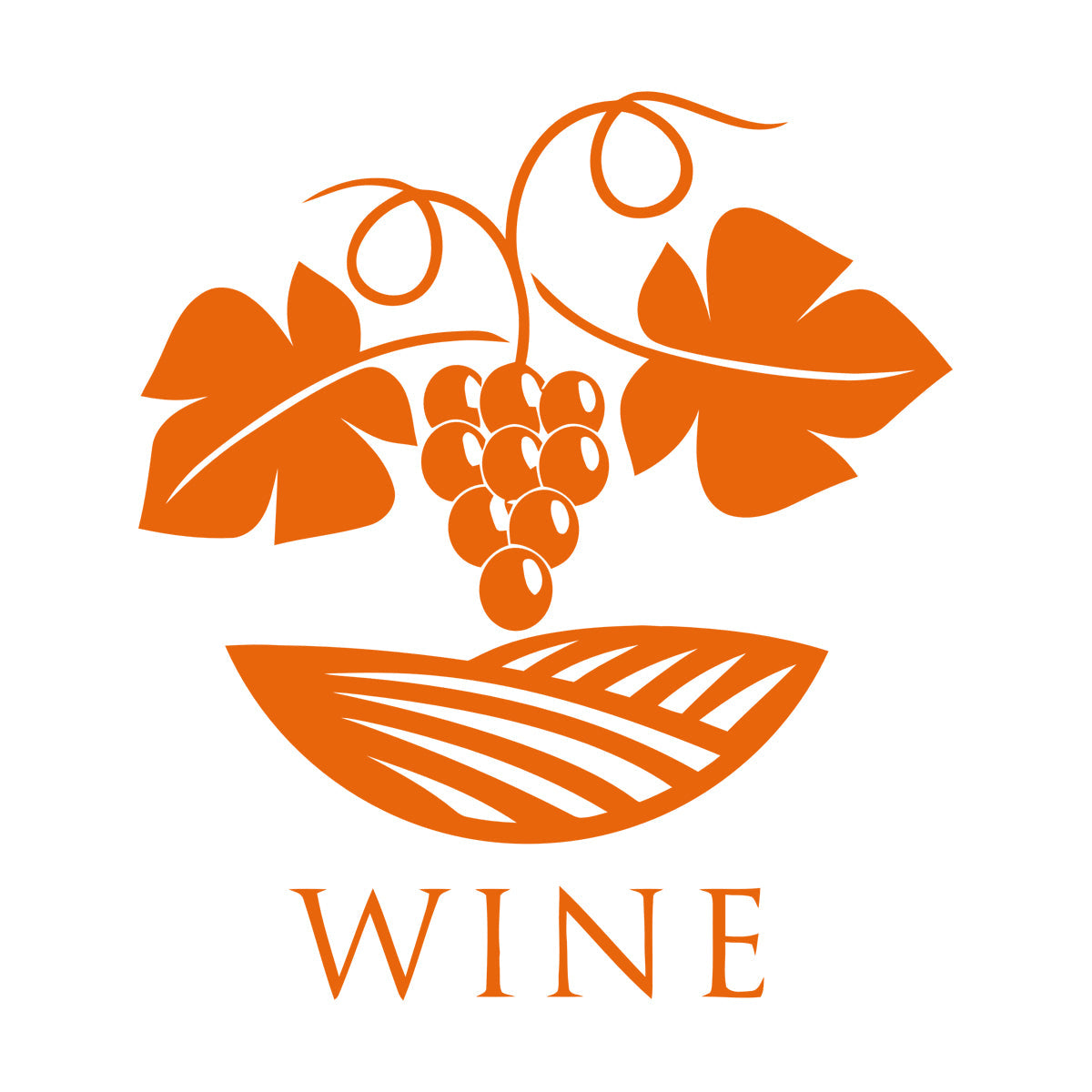 Wall Stickers Paster Paper Winery Grape Branch Vine Wine Shop Easy Installation